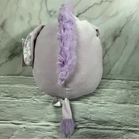 Squishmallows Delzi The Lilac Donkey Soft Plush Stuffed Animal - Picture 5 of 10